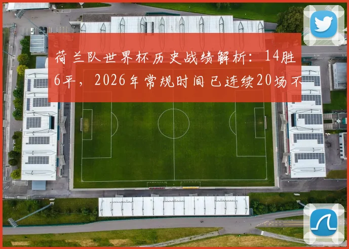 荷兰队世界杯历史战绩解析：14胜6平，2026年常规时间已连续20场不败，谁将终结这一纪录？