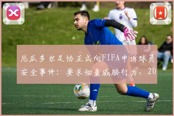 厄瓜多尔足协正式向FIFA申诉球员安全事件:要求彻查威胁行为,2026世界杯预选赛蒙上阴影